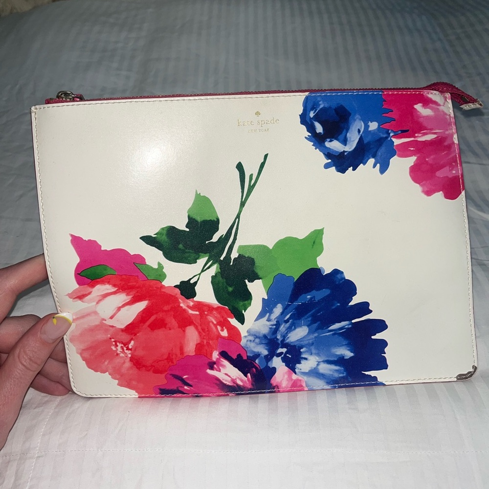 Kate Spade Vibrant Floral Clutch